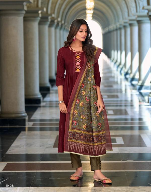 Lily And Lali Manya Fancy Party Wear Viscose Readymade Collection